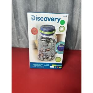 New Discovery Money Jar Coin Counting New